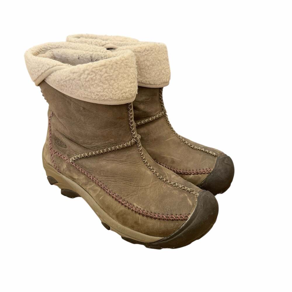 Keen Brown Hoodoo Mid Waterproof Winter Boots Sz 10.5